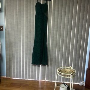 Windsor Green Strapless Sweetheart Gown
